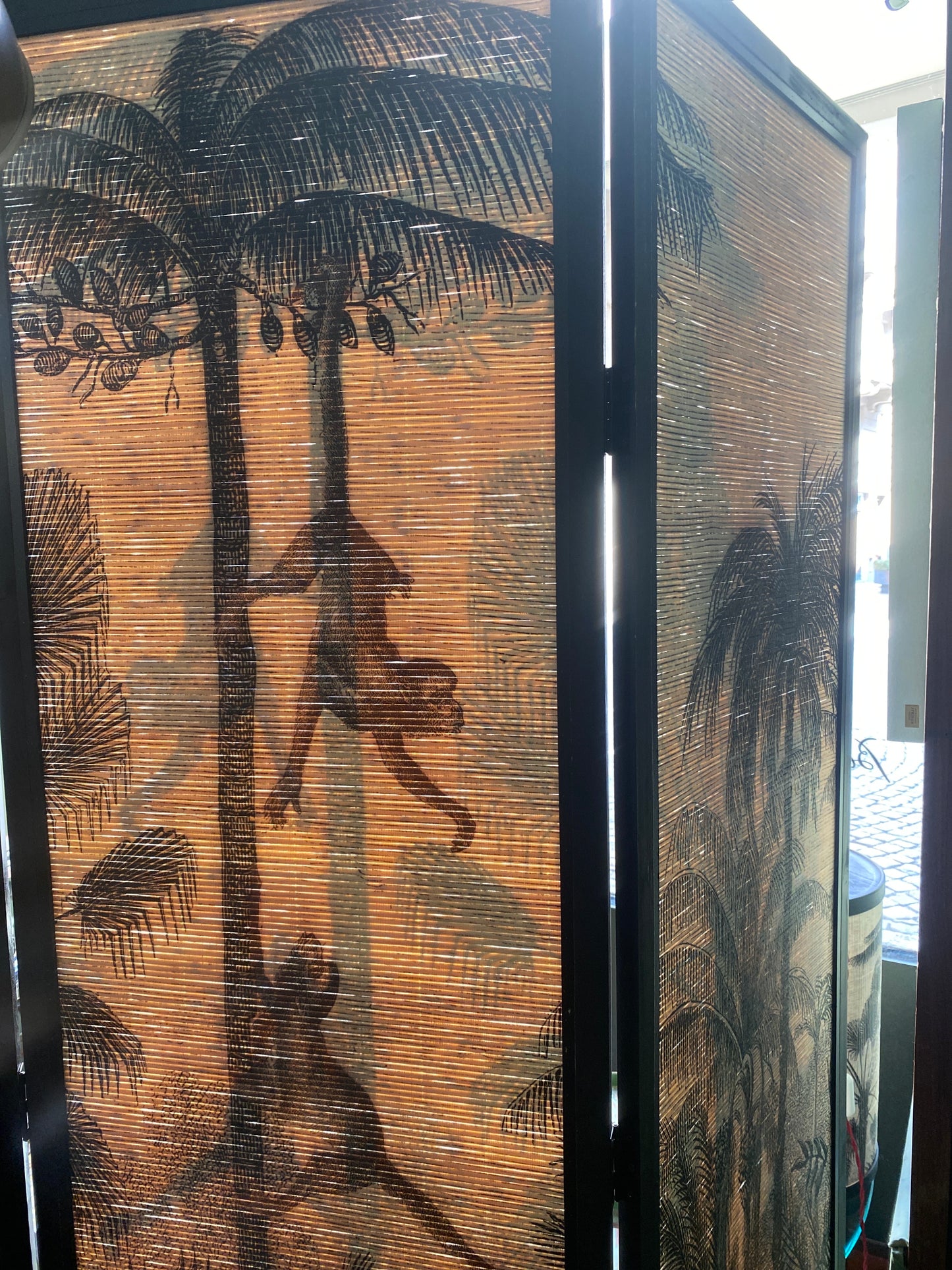 Tao screen in bamboo