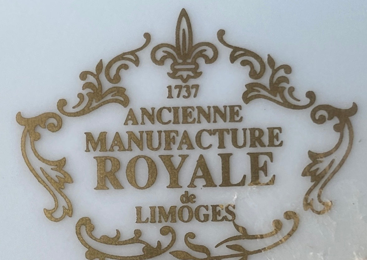 Tazza da collezione limoges Ancienne Manifacture Royale Aux Aigrettes