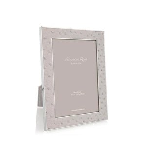 Portafoto struzzo nebbia 10 x 15 bordo argento