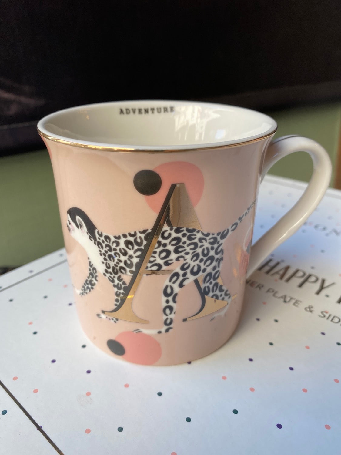 Mug lettera A Adventure