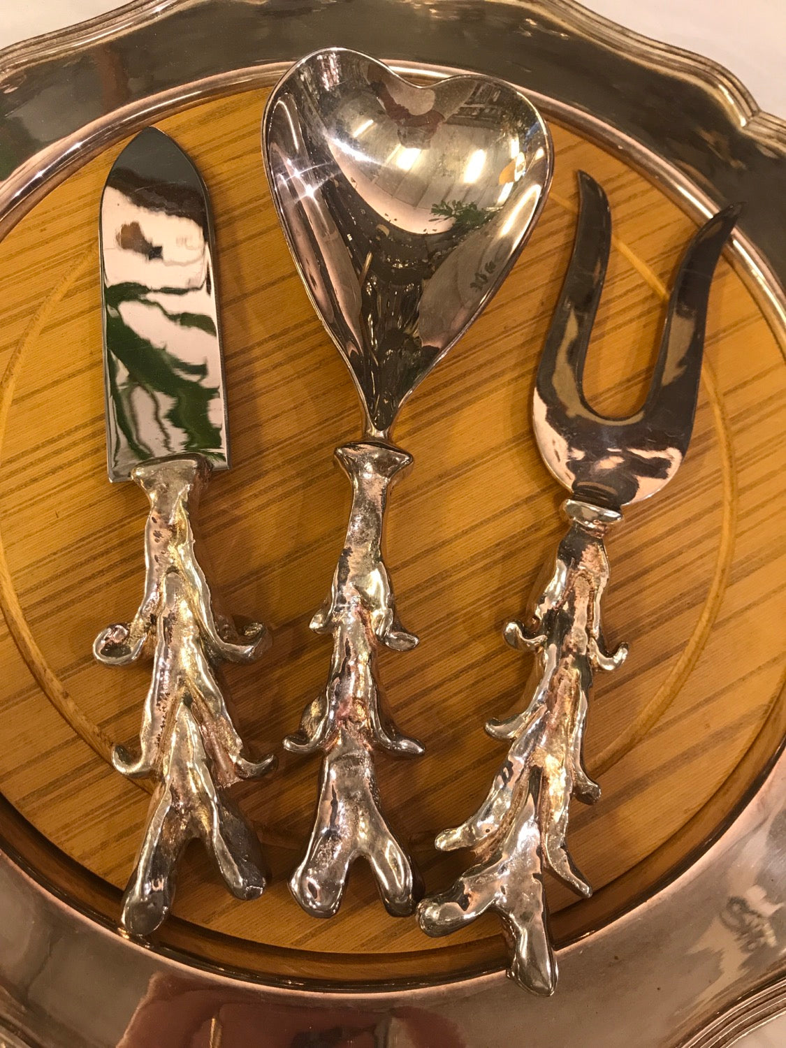 Couverts à dessert de Michael Aram « Je t'aime »