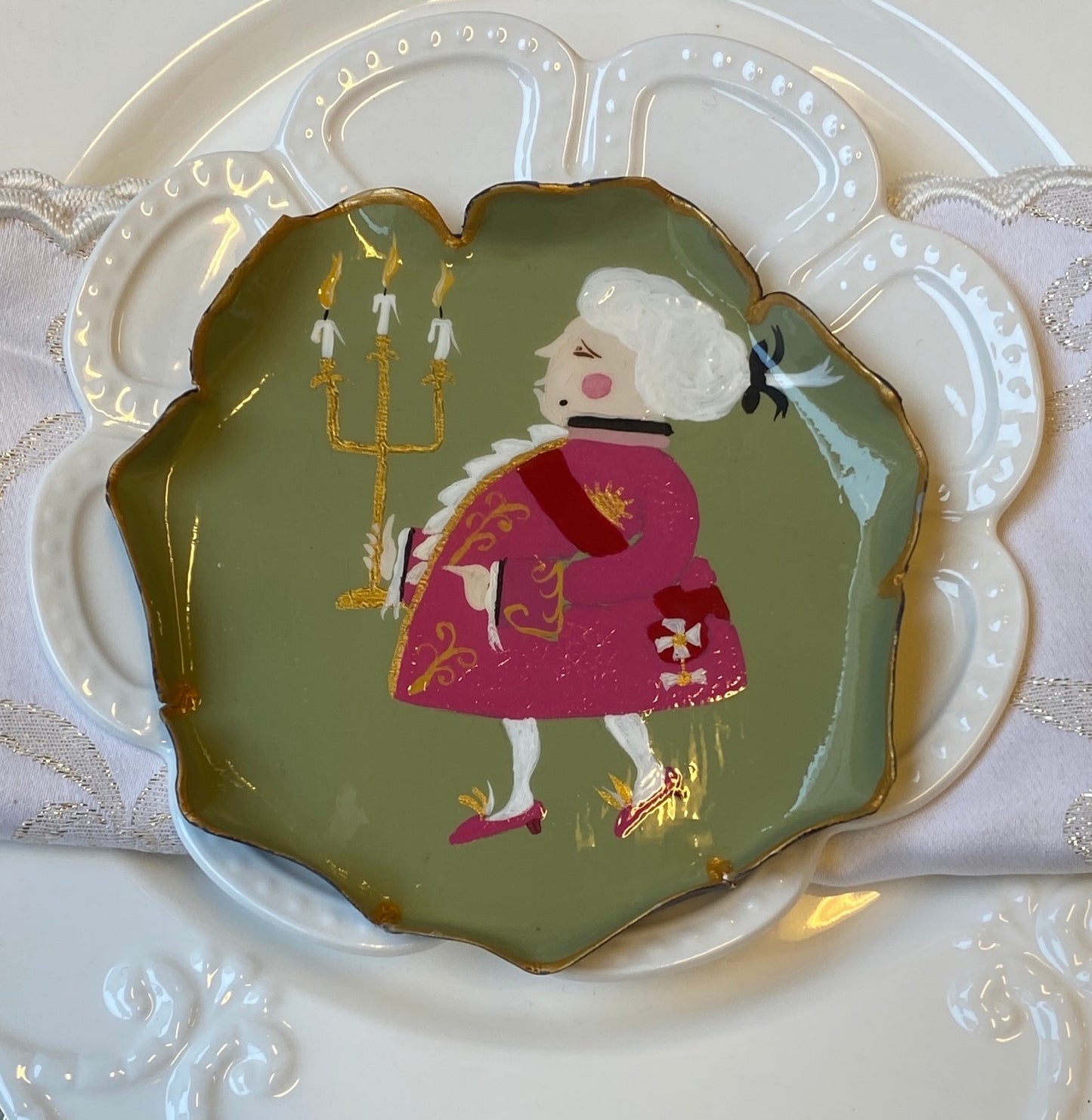 Piattino pane chateau realizzato su commissione