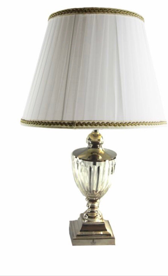 Lampe en Sheffield et cristal