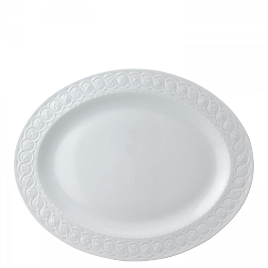Piatto ovale " Louvre" Bernardaud cm 33