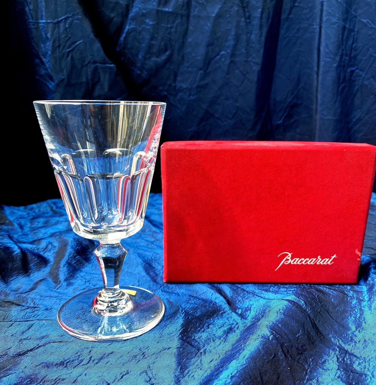 Verre Marsala en cristal de Baccarat, modèle Texas