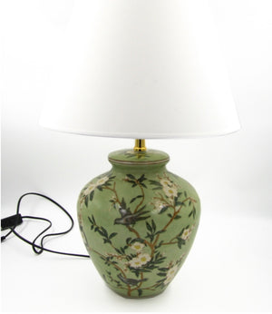 Lampe de table à ressort