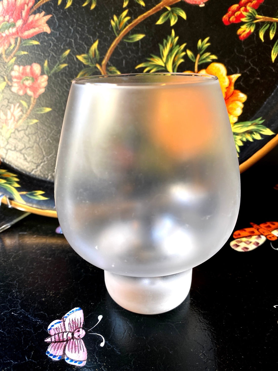 Verre à cognac satiné