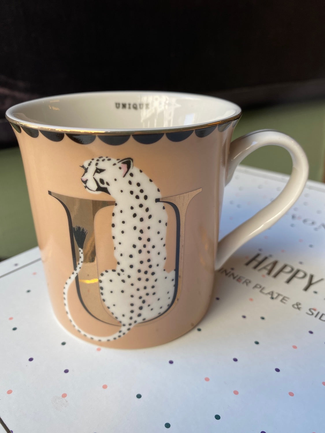 Mug lettera U Unique