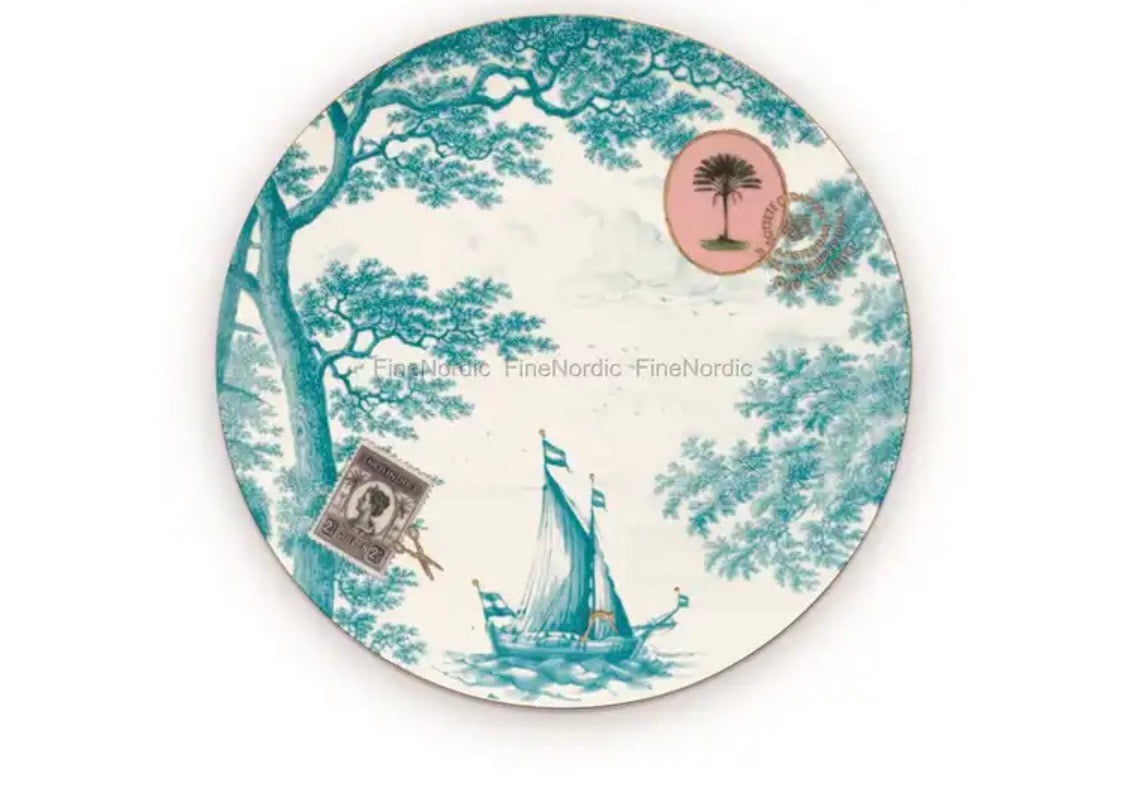 Piatto frutta Heritage cm 23