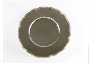 Large scalloped charger in Sheffield