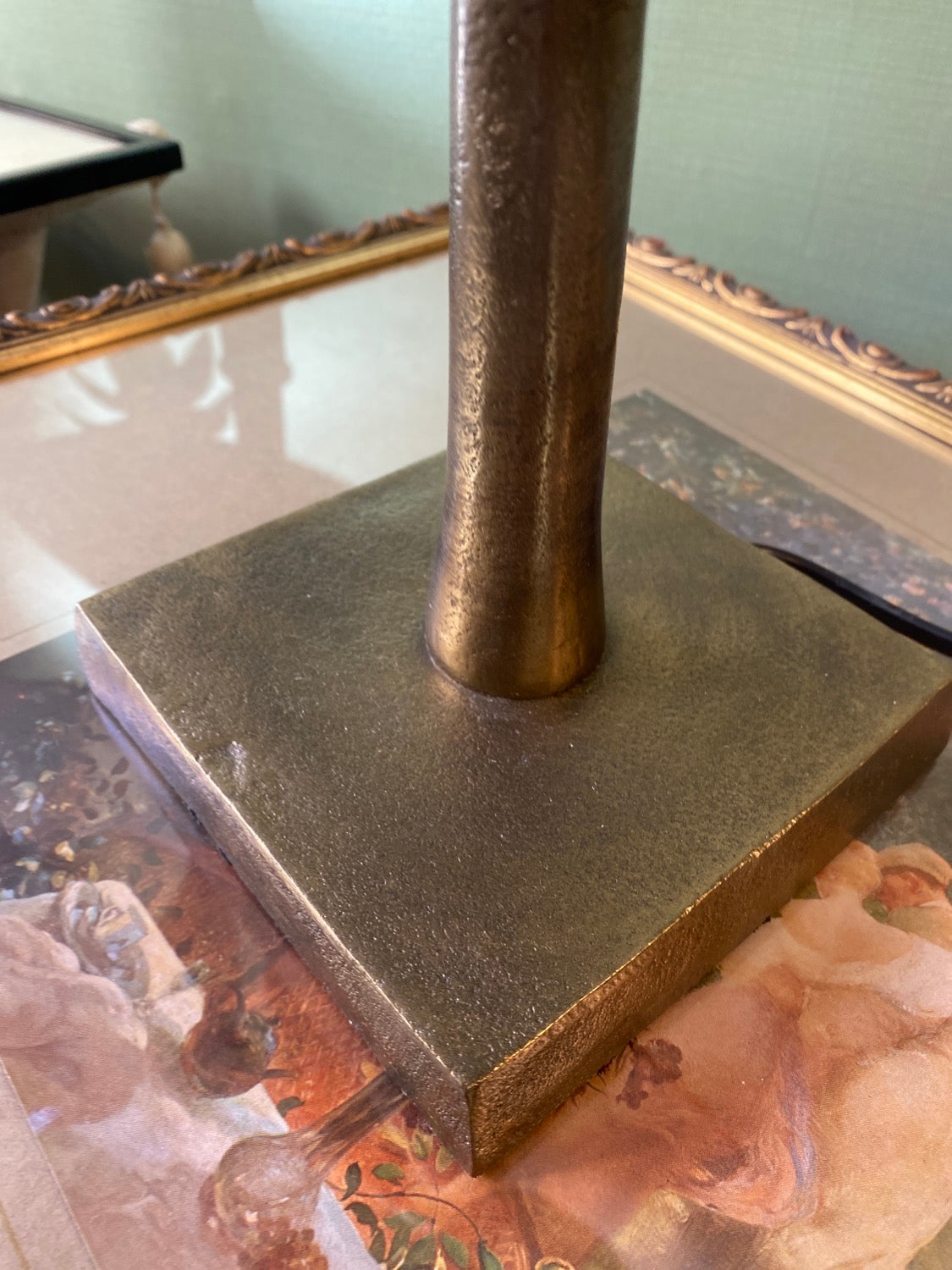 Lampe feuille de palmier