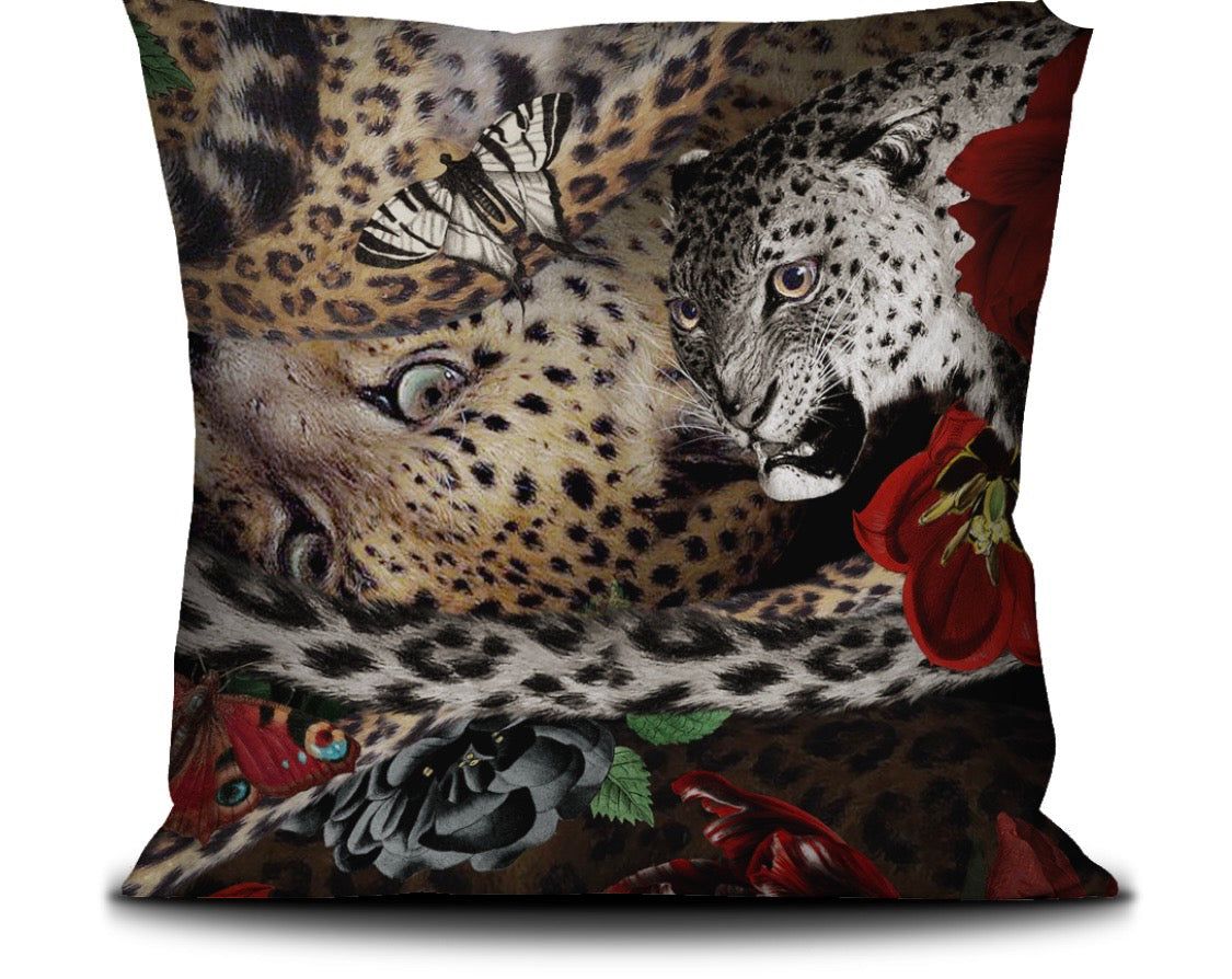 Coussin fauve 50 x 50