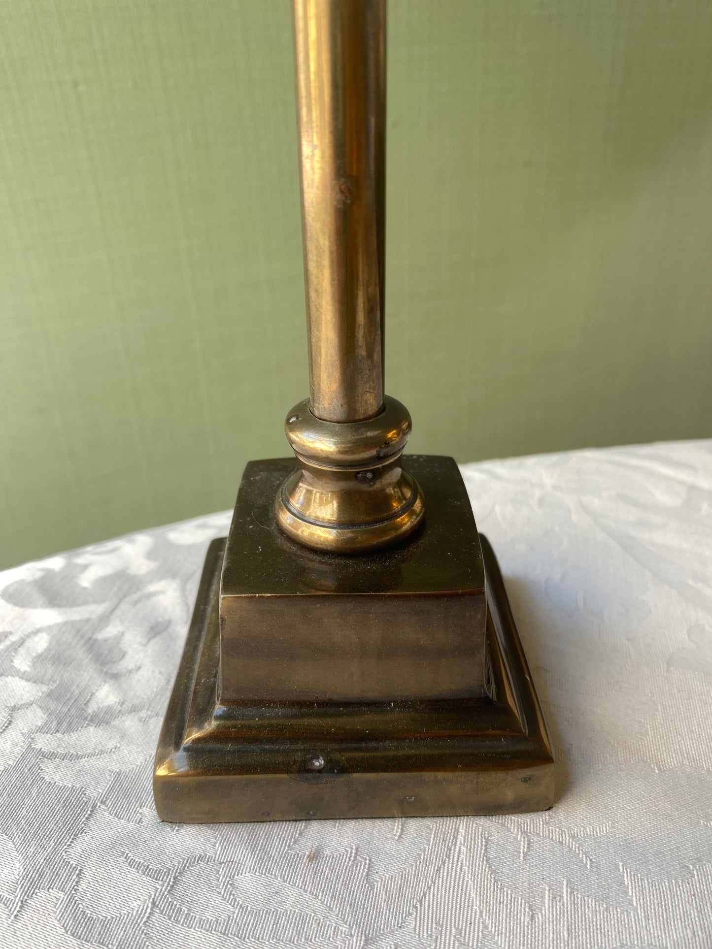 Lampada ottone con ventola uccelli