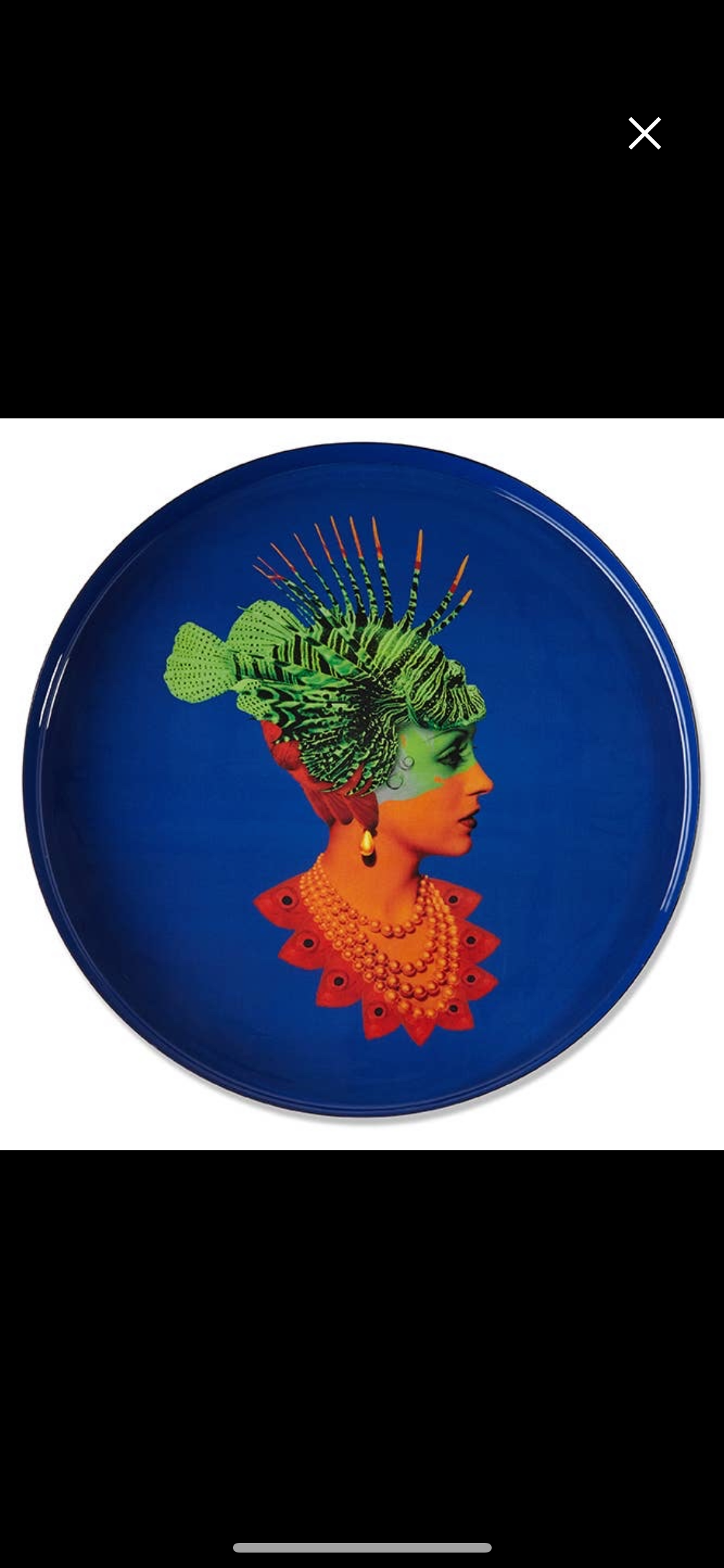 Rascaqueen round tray