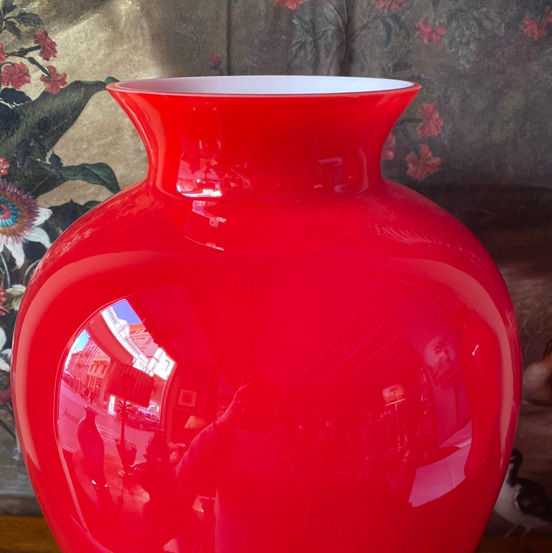 Vaso Aurora rosso cm 38,5