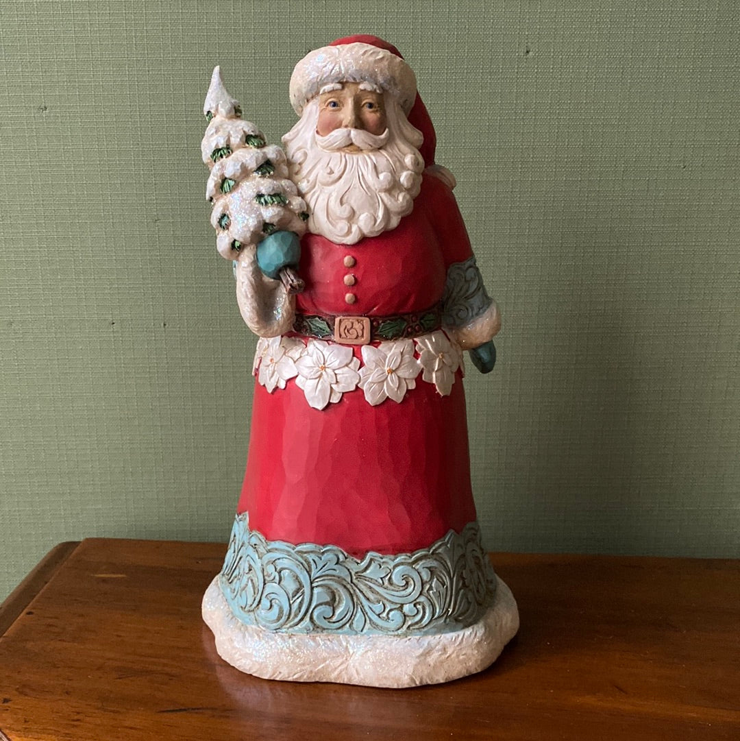 Babbo Natale Jim Shore con Pino