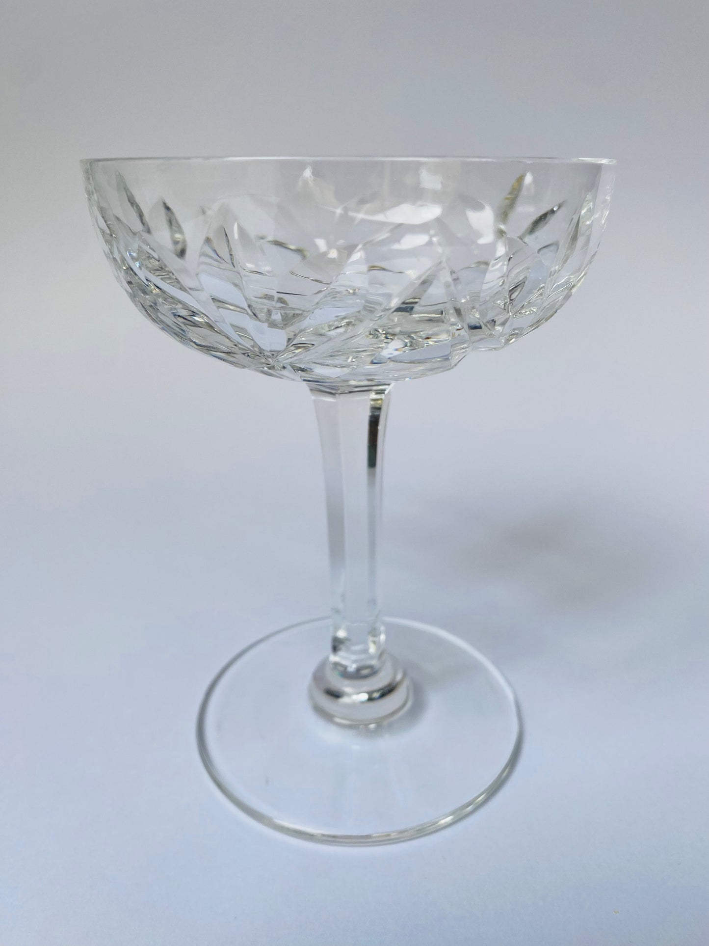 Coffret de 2 coupes à champagne en cristal Saint Louis, modèle Monaco