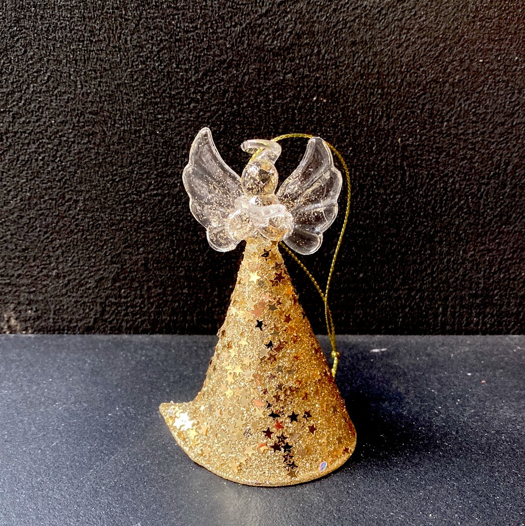 Angelo in vetro da 9appendere