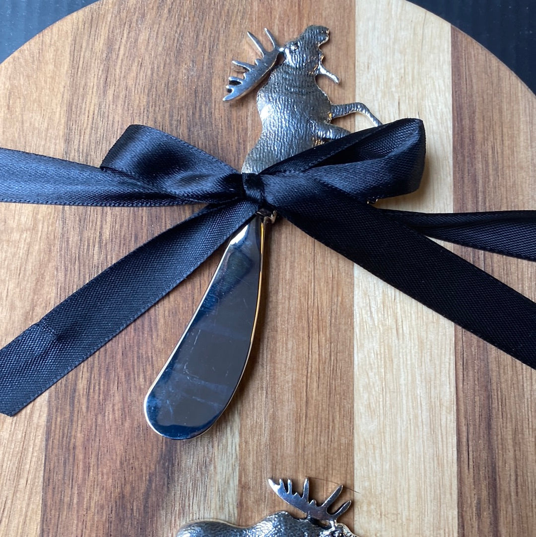 Planche à découper ronde avec couteau à fromage Alce