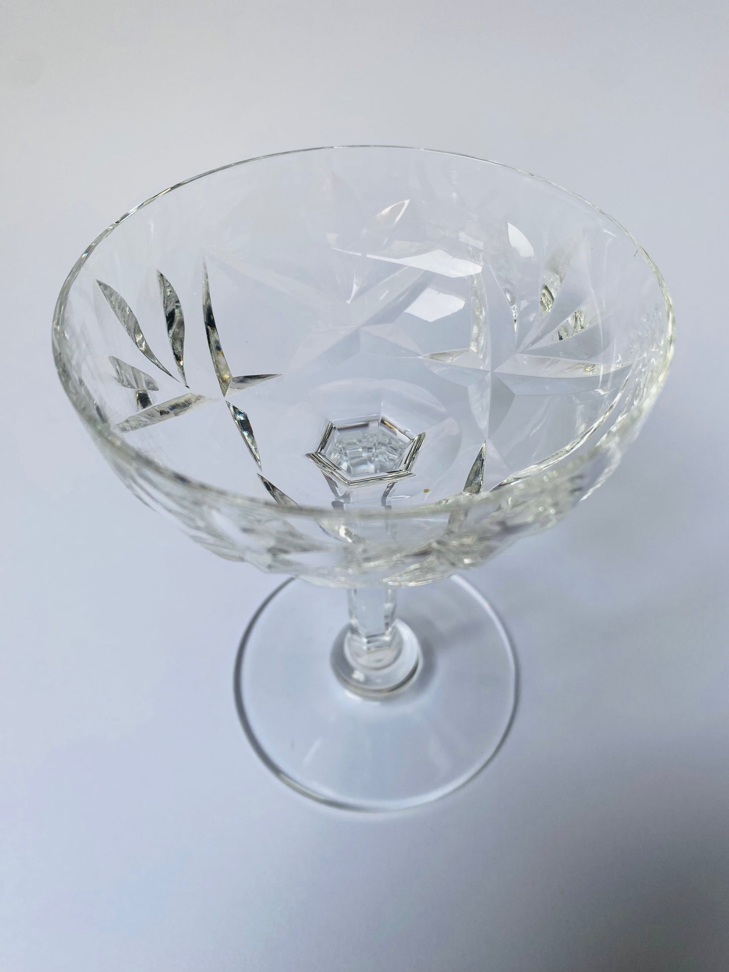 Coffret de 2 coupes à champagne en cristal Saint Louis, modèle Monaco