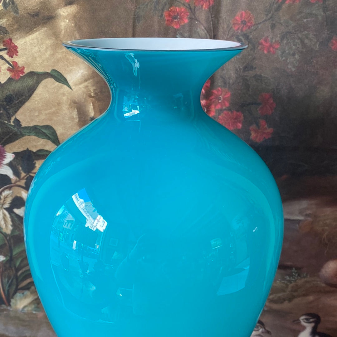 Vaso Aurora turchese cm 42