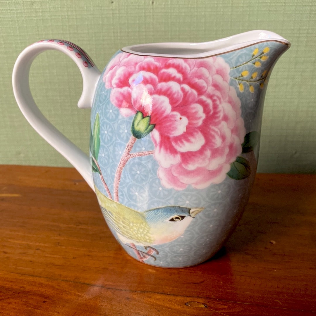 Pip Studio Pot à lait Blushing Birds bleu 250 ml
