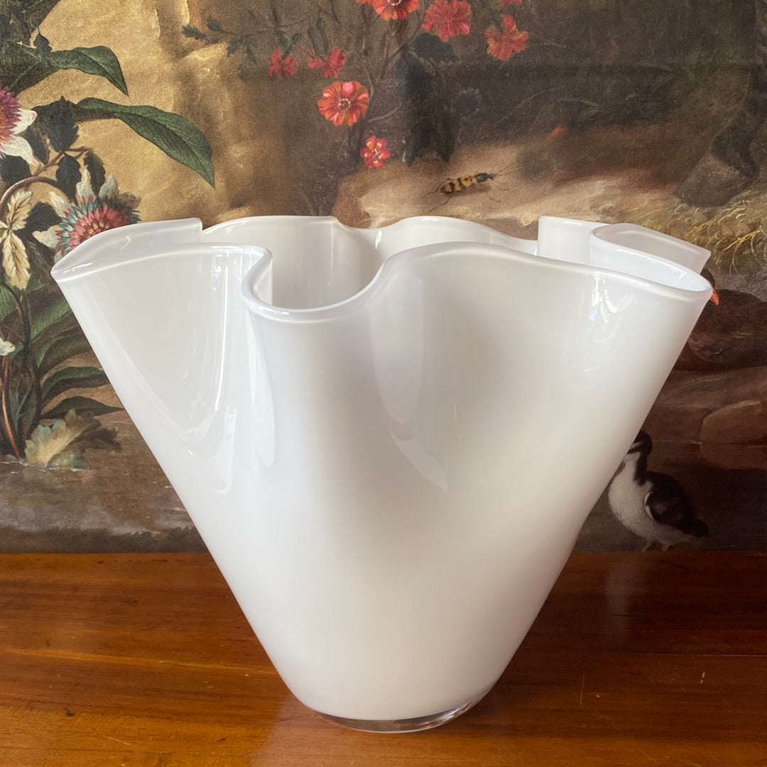 Vaso Wave bianco