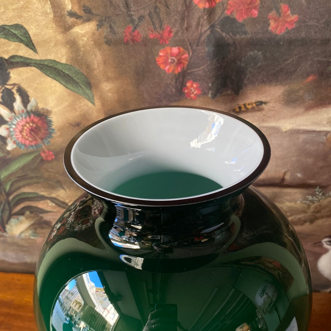 Vaso Aurora verde bosco h cm 29