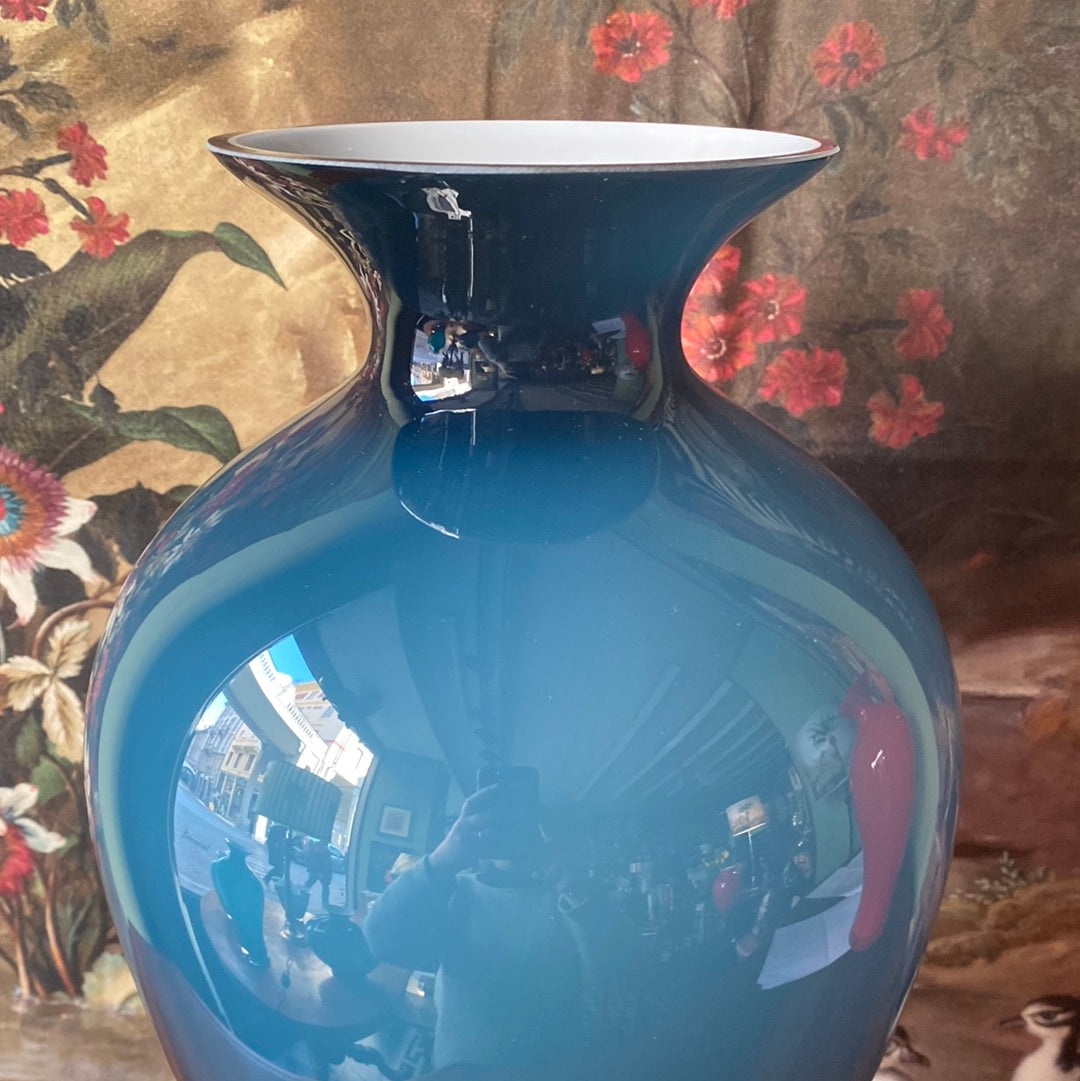 Vaso Aurora blu cm 42