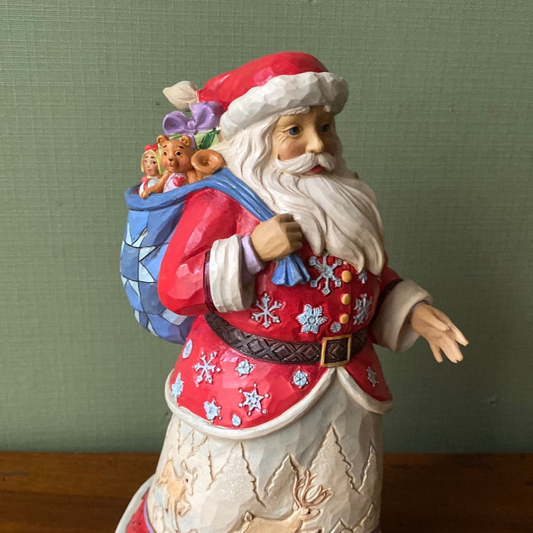 Père Noël avec panier