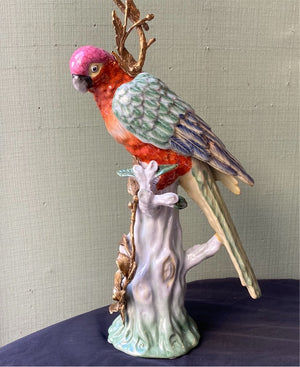 Parrot candlestick