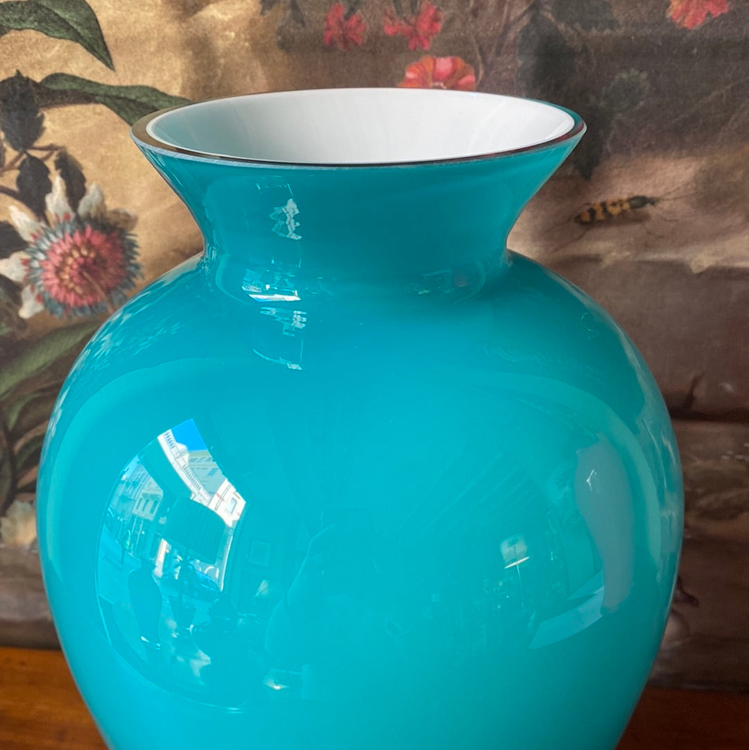 Vaso Aurora turchese cm 29