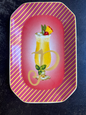 Vuotatasche portasalatini lettera P Pina Colada