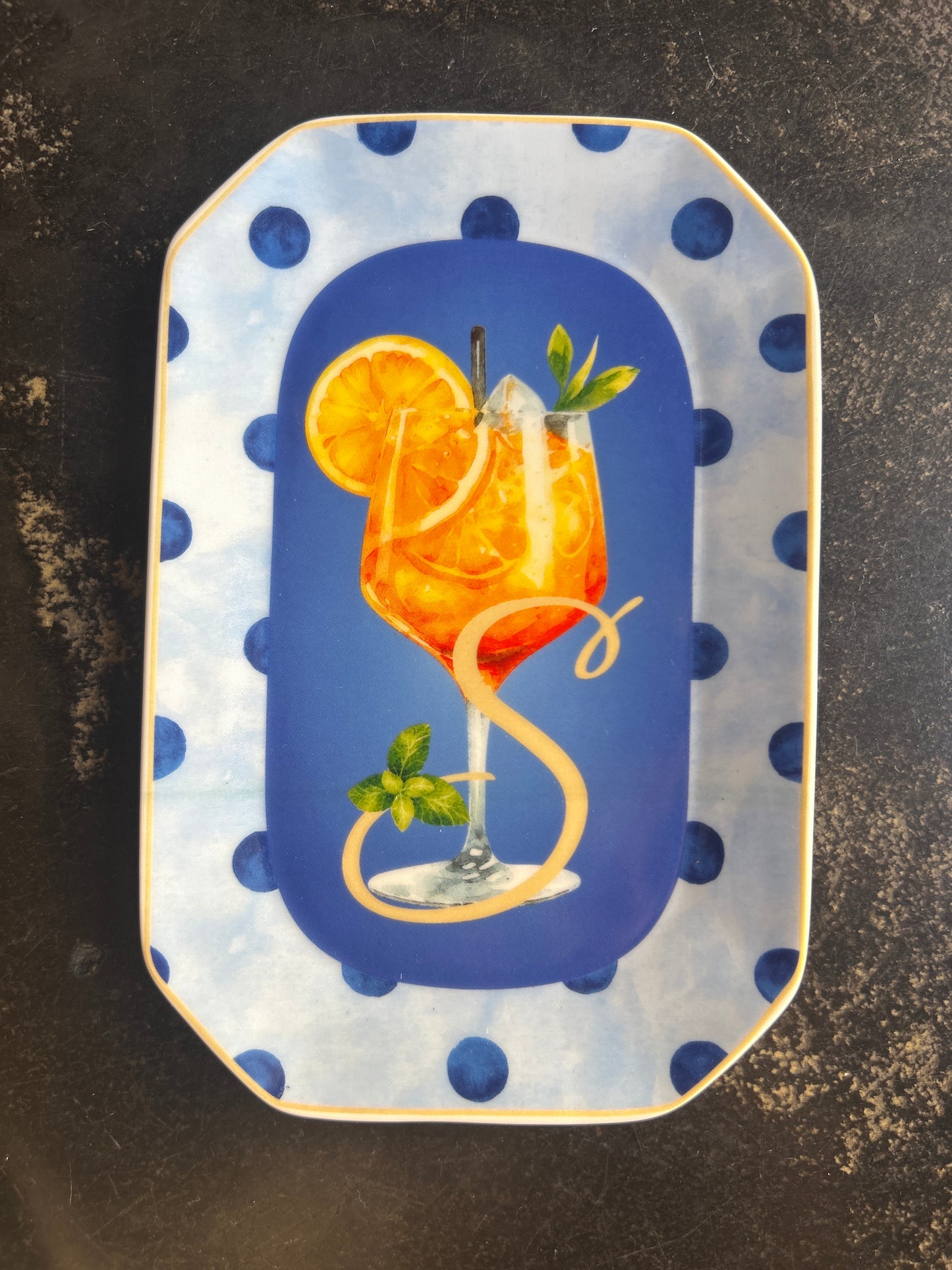 Vuotatasche portasalatini lettera Spritz