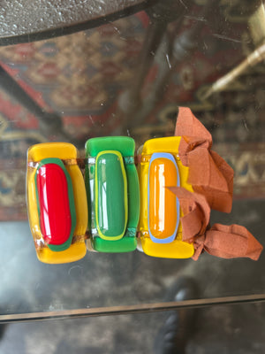 Bracciale Vetrofuso Daniela Poletti multicolor