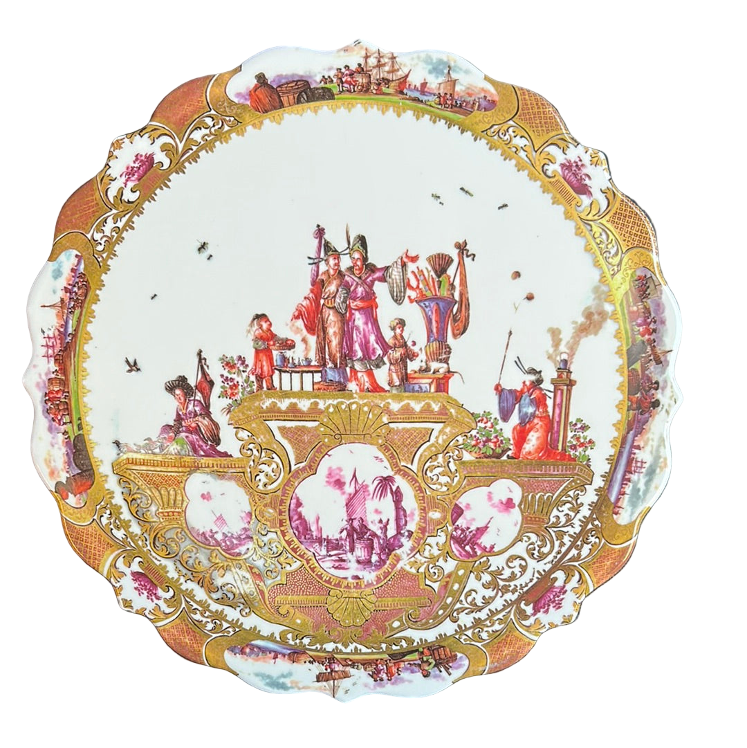 Sottopiatto piatto decorativo grande Vito Nesta Illusions