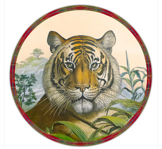 Sottopiatto Felini giungla tigre cm 34