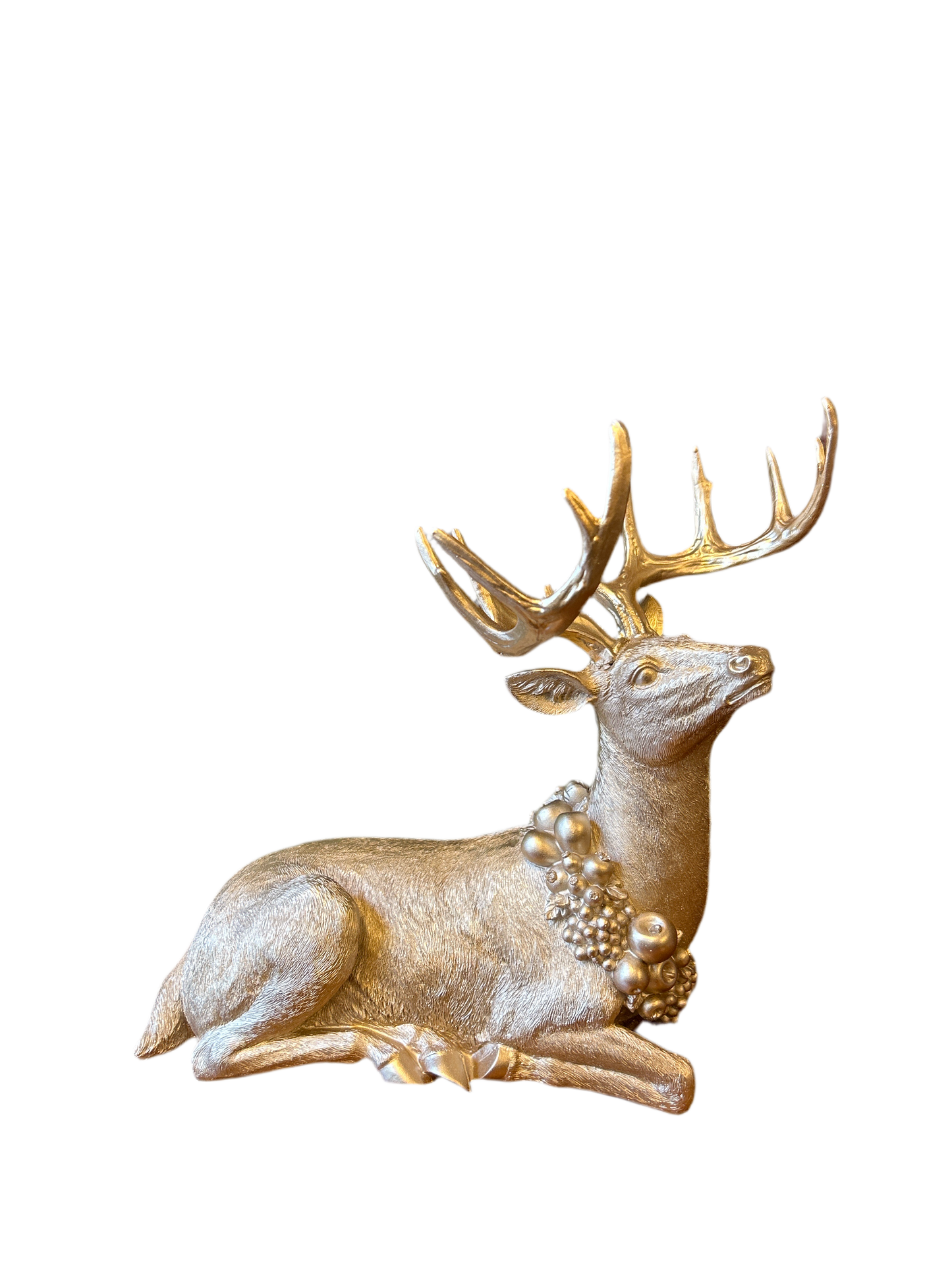 Reindeer in resin