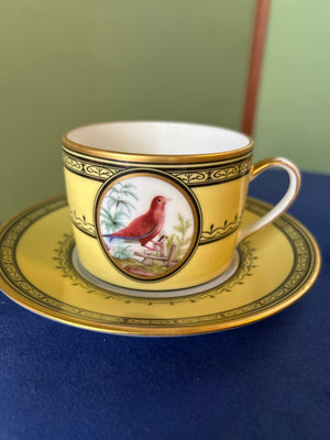 Tasse à thé Jardin du Roi Ancienne manufacture Royal