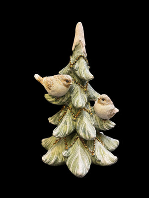 Albero con uccellini h cm16