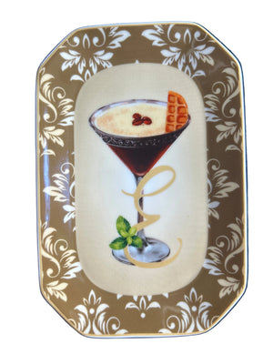 Vuotatasche portasalatini lettera E Espesso Martini