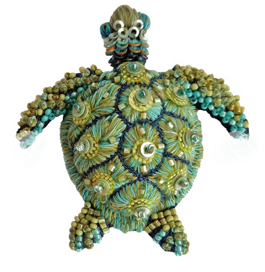 Spilla realizzata a mano  Tartaruga Trovelore