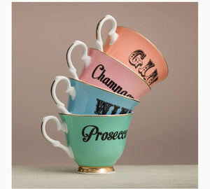 “Gin” tea cup