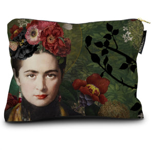 Carmen Vobene velvet cosmetic bag