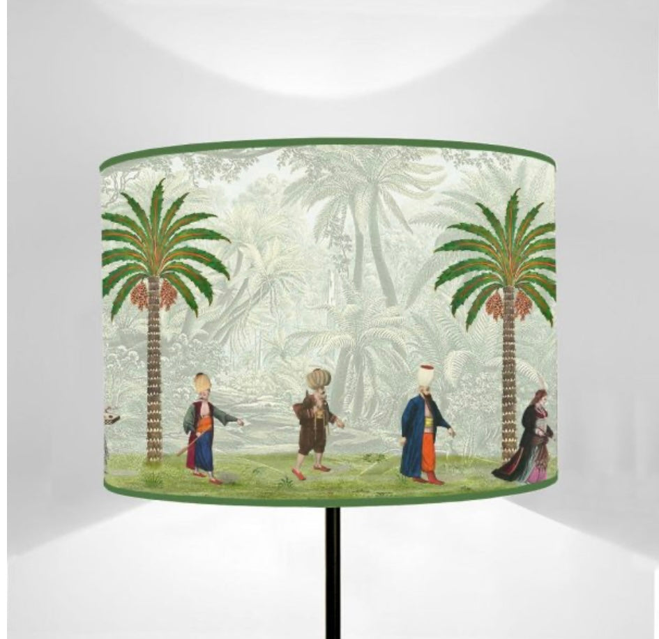Paralume cilindrico Dardanelli Jungle cm 50