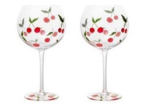 Set due calici Fruttafresca ciliegia