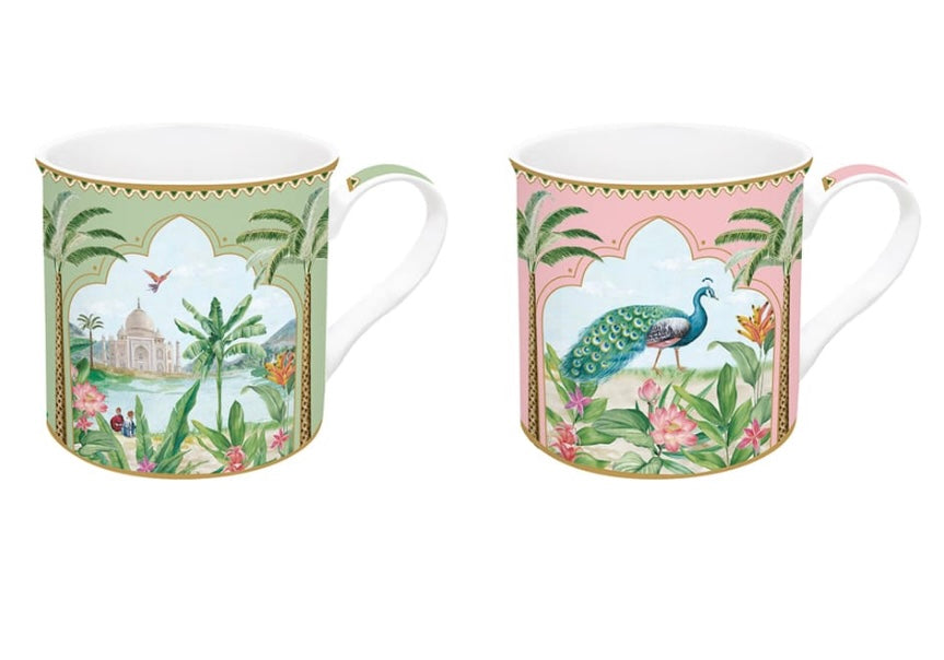 Set 2 mug 300 ml in scatola regalo Paradise Sauvage Easy Life