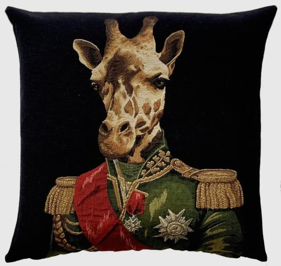 Cuscino con interno giraffa