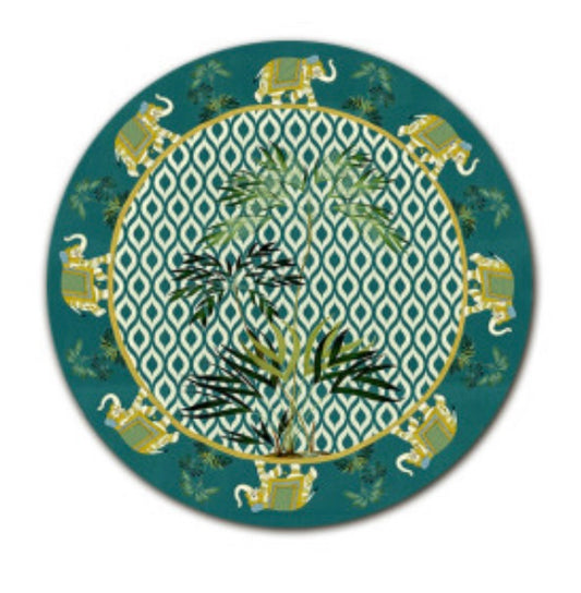 Sottopiatto Ceylon verde cm34