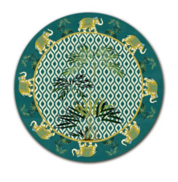 Sottopiatto Ceylon verde cm34